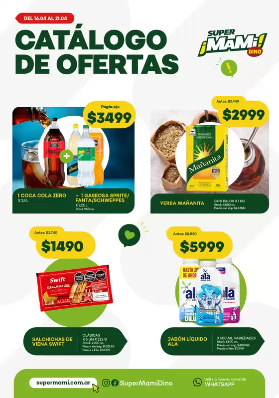 Catálogo Super Mami | Catálogo de ofertas | 2026-04-17T00:00:00.000Z - 2026-04-21T00:00:00.000Z