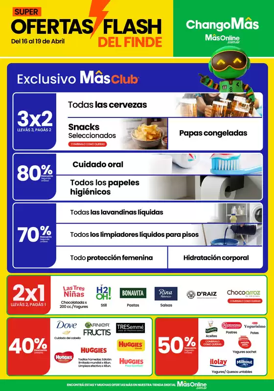 Catálogo HiperChangomas | Ofertas Flash | 2026-04-17T00:00:00.000Z - 2026-04-19T00:00:00.000Z