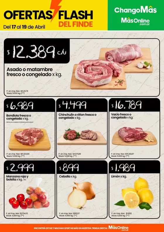 Catálogo HiperChangomas | Del 17 al 19 de Abril | 2026-04-17T00:00:00.000Z - 2026-04-19T00:00:00.000Z