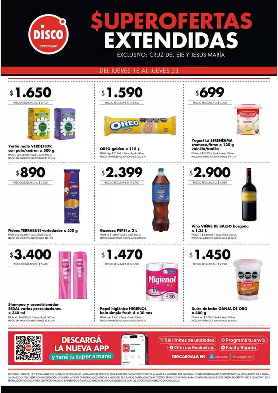 Catálogo Disco | Catálogo Disco | 2026-04-16T00:00:00.000Z - 2026-04-23T00:00:00.000Z