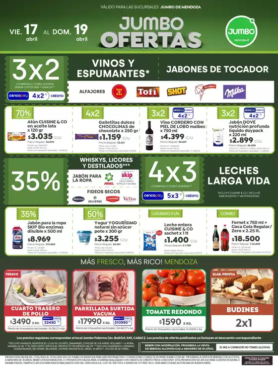 Catálogo Jumbo | Ofertas | Rosario | 2026-04-17T00:00:00.000Z - 2026-04-19T00:00:00.000Z