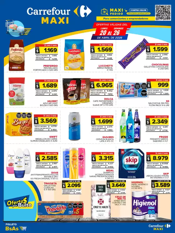Catálogo Carrefour Maxi | Carrefour Maxi 20 Abril | 2026-04-20T00:00:00.000Z - 2026-04-27T00:00:00.000Z