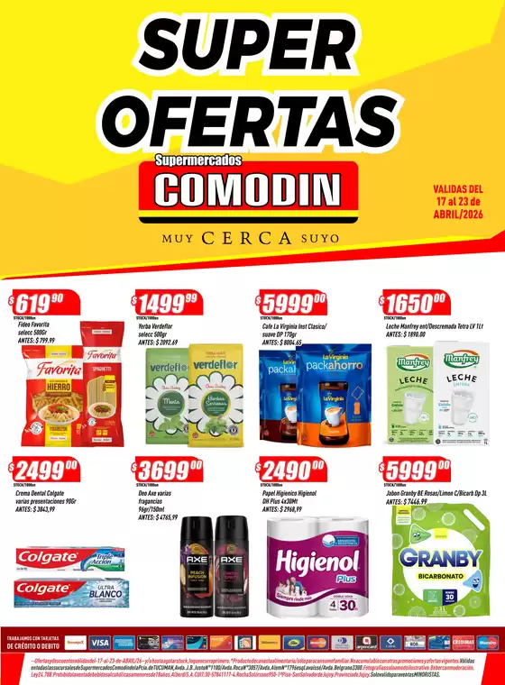 Catálogo Supermercados Comodin | 2026220 | 2026-04-17T00:00:00.000Z - 2026-04-23T00:00:00.000Z