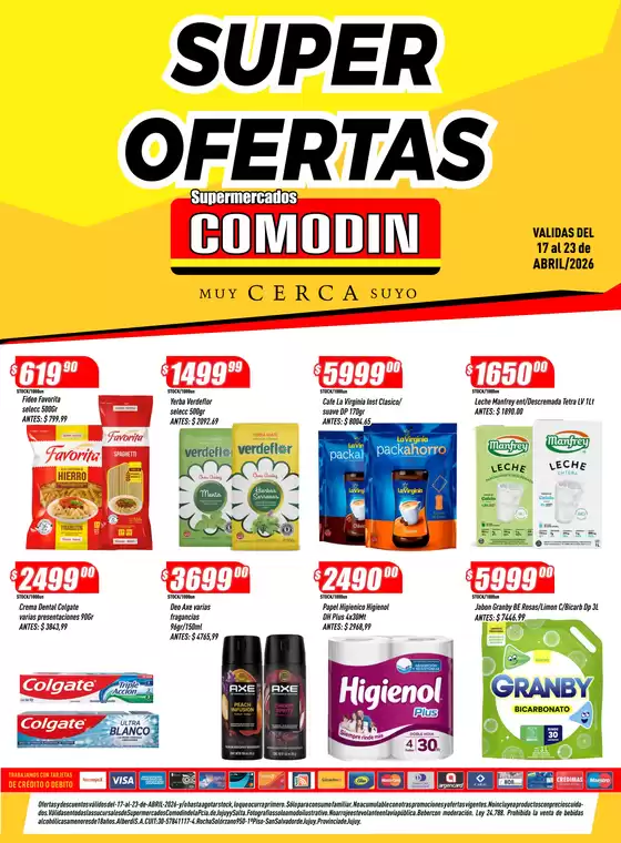 Catálogo Supermercados Comodin | 2026212 | 2026-04-17T00:00:00.000Z - 2026-04-23T00:00:00.000Z