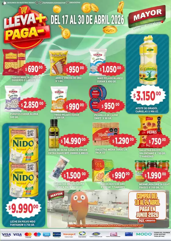 Catálogo Supermercados Mayor | Gran variedad de ofertas | 2026-04-10T00:00:00.000Z - 2026-06-30T00:00:00.000Z