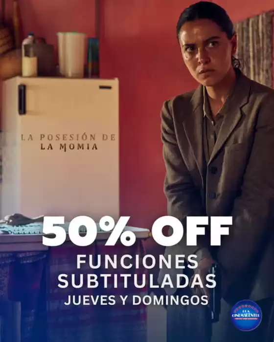 Catálogo Cinema Center | Promocion! Hasta 50% off | 2026-04-20T00:00:00.000Z - 2026-05-07T00:00:00.000Z