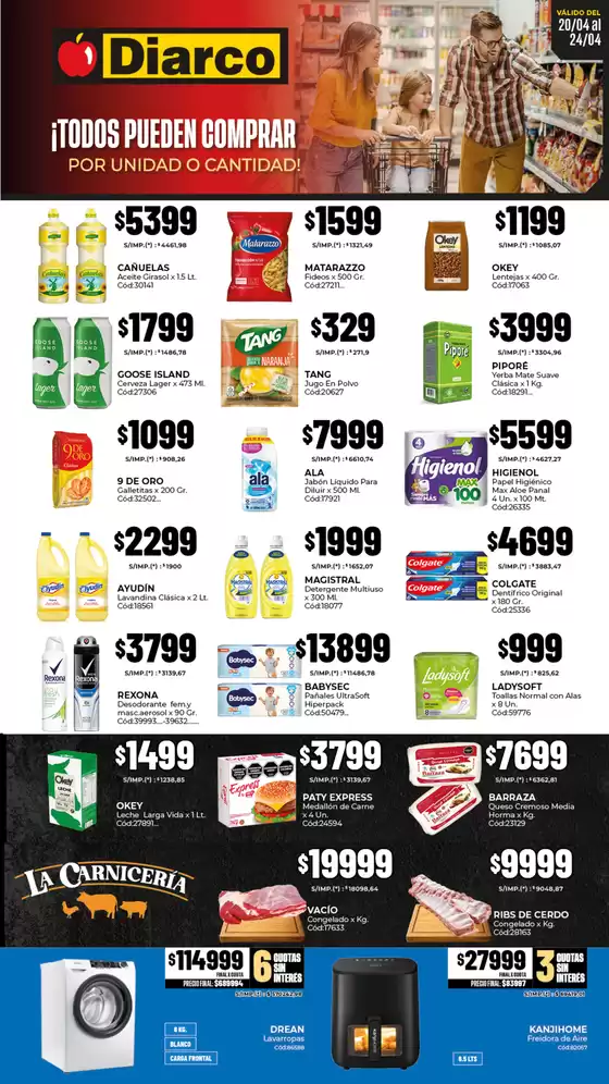 Catálogo Diarco | OFERTAS PUEBLO SUR | 2026-04-20T00:00:00.000Z - 2026-04-24T00:00:00.000Z