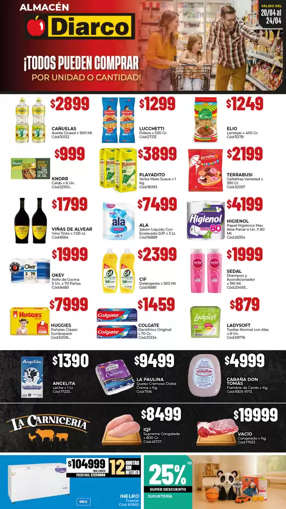 Catálogo Diarco | OFERTAS TDF | 2026-04-20T00:00:00.000Z - 2026-04-24T00:00:00.000Z