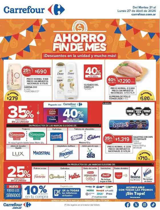 Catálogo Carrefour | Carrefour Hiper 21 Abril | 2026-04-21T00:00:00.000Z - 2026-04-28T00:00:00.000Z