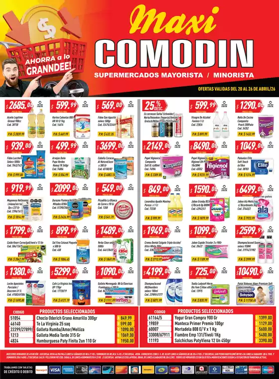Catálogo Supermercados Comodin | 2030259 | 2026-04-20T00:00:00.000Z - 2026-04-26T00:00:00.000Z