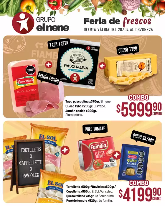 Catálogo El Nene en Lomas de Zamora | Excelente oferta para cazadores de gangas | 2026-04-20T00:00:00.000Z - 2026-05-03T00:00:00.000Z