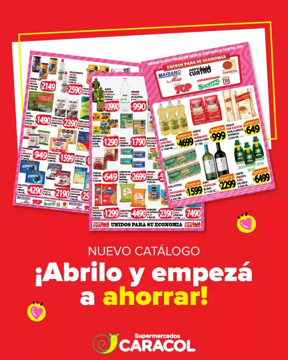 Catálogo Supermercados Caracol | Ofertas Supermercados Caracol | 2026-04-22T00:00:00.000Z - 2026-05-04T00:00:00.000Z
