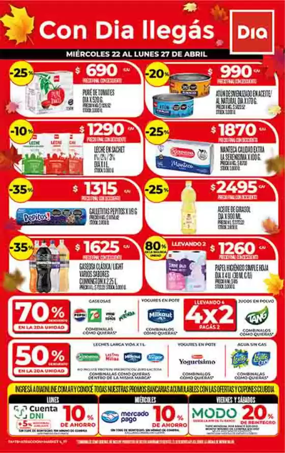 Catálogo Supermercados DIA | Ofertas Dia | 2026-04-22T00:00:00.000Z - 2026-04-27T00:00:00.000Z
