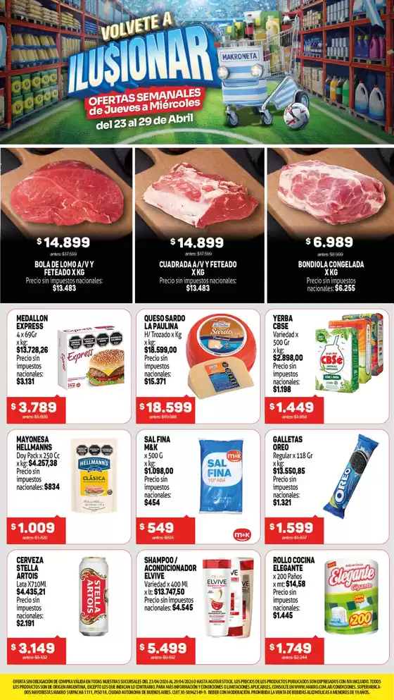 Catálogo Makro | Ofertas semanales | 2026-04-23T00:00:00.000Z - 2026-04-29T00:00:00.000Z
