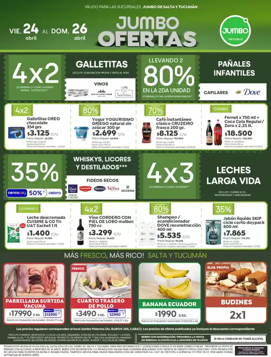 Catálogo Jumbo | Ofertas | Salta & Tucumán | 2026-04-24T00:00:00.000Z - 2026-04-26T00:00:00.000Z