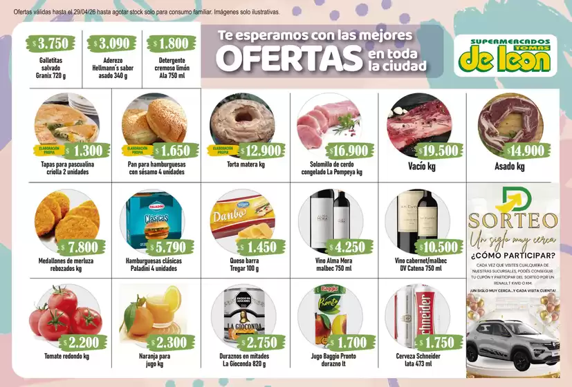 Catálogo Supermercado Tomas de Leon | Ofertas Supermercado Tomas de Leon | 2026-04-24T00:00:00.000Z - 2026-04-29T00:00:00.000Z