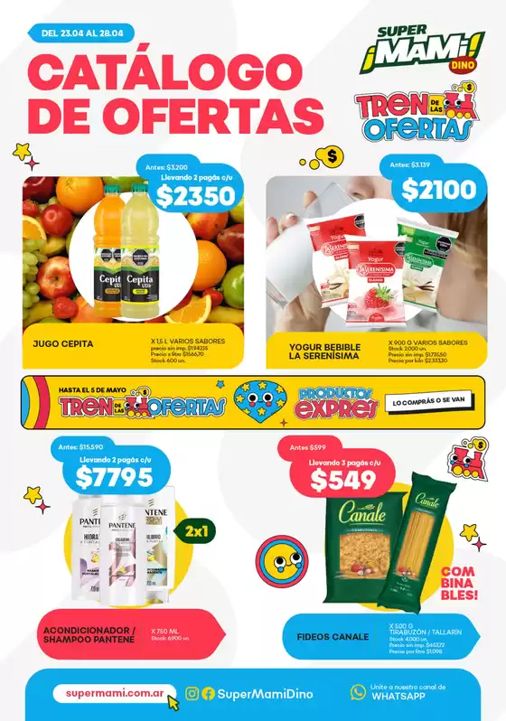 Catálogo Super Mami | Catálogo de ofertas | 2026-04-24T00:00:00.000Z - 2026-04-28T00:00:00.000Z