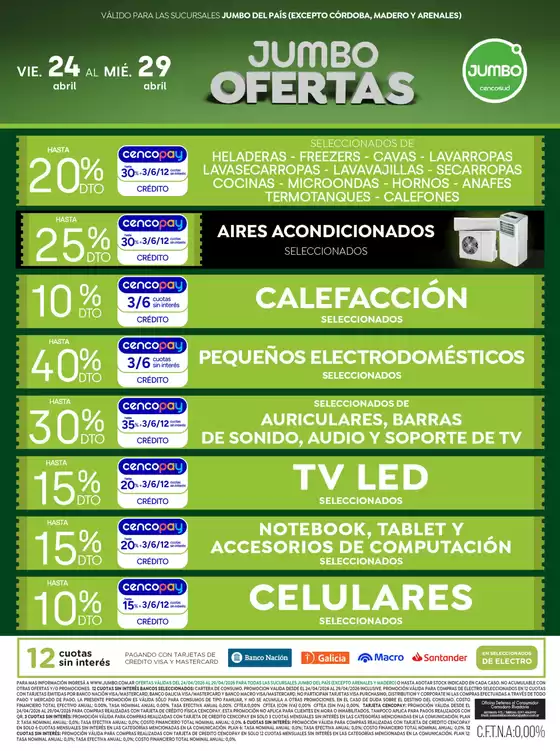 Catálogo Jumbo | Ofertas | Electro y Hogar | 2026-04-24T00:00:00.000Z - 2026-04-29T00:00:00.000Z