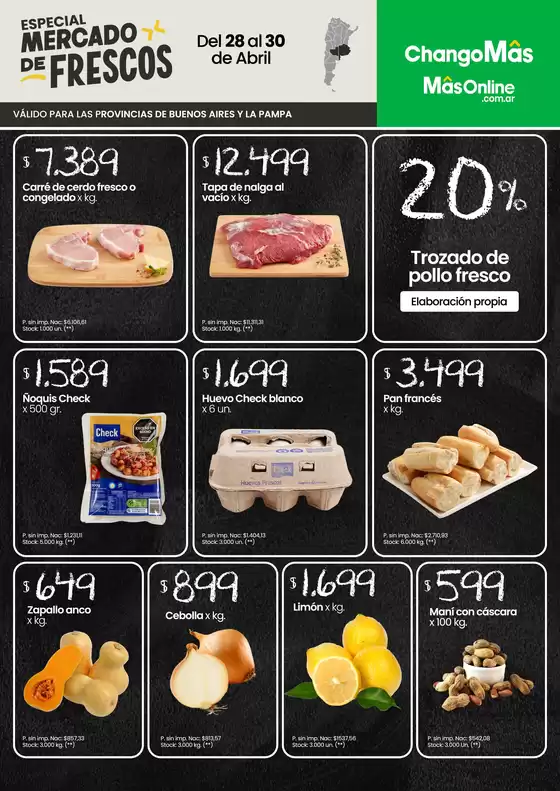 Catálogo HiperChangomas | Especial mercado de frescos | 2026-04-28T00:00:00.000Z - 2026-04-30T00:00:00.000Z