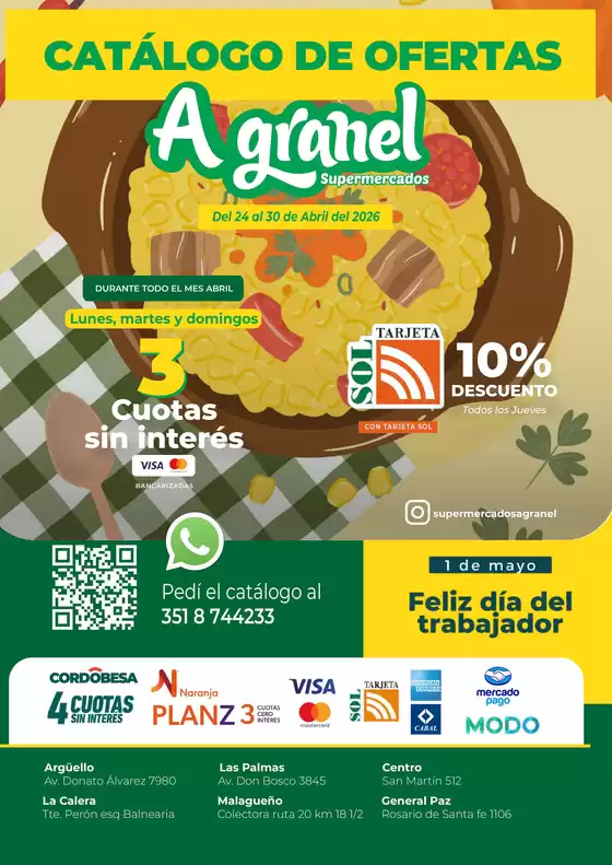 Catálogo Supermercados A Granel | Catálogo de ofertas | 2026-04-28T00:00:00.000Z - 2026-04-30T00:00:00.000Z