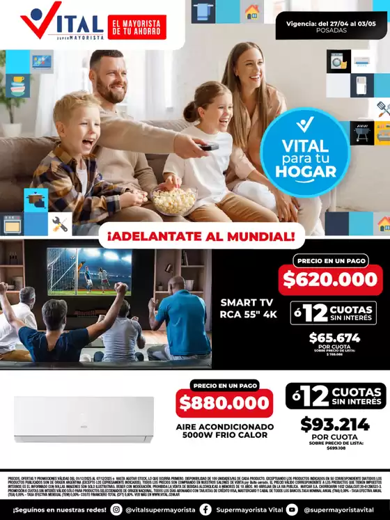 Catálogo Supermayorista Vital | Ofertas exclusivas para nuestros clientes | 2026-04-27T00:00:00.000Z - 2026-05-03T00:00:00.000Z