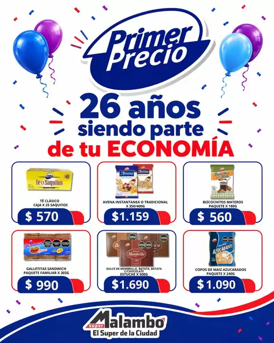 Catálogo Supermercados Malambo | Ahorra ahora con nuestras ofertas | 2026-04-28T00:00:00.000Z - 2026-05-12T00:00:00.000Z
