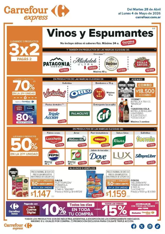 Catálogo Carrefour Express | Carrefour Express 28 Abril | 2026-04-28T00:00:00.000Z - 2026-05-05T00:00:00.000Z