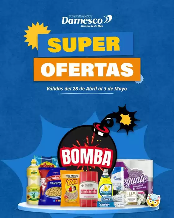 Catálogo Supermercados Damesco | Ofertas para cazadores de gangas | 2026-04-28T00:00:00.000Z - 2026-05-03T00:00:00.000Z