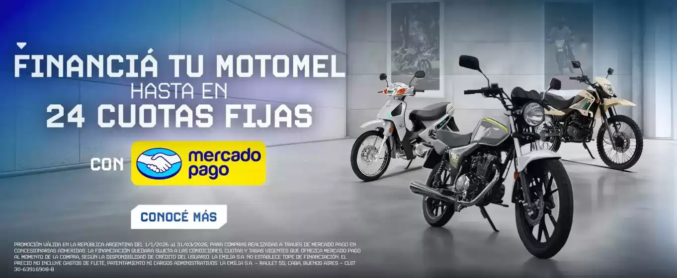 Catálogo Motomel | Promocion! | 2026-04-29T00:00:00.000Z - 2026-04-30T00:00:00.000Z