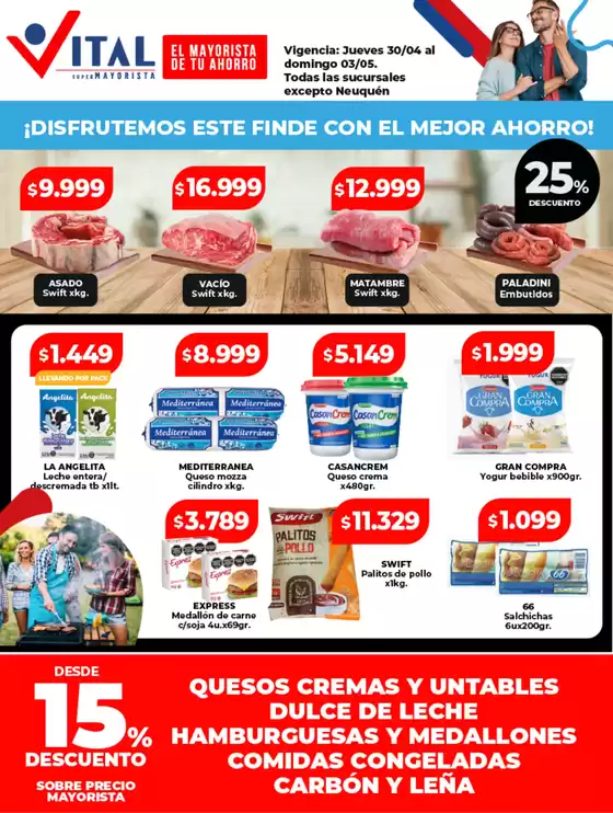 Catálogo Supermayorista Vital | Grandes descuentos en productos seleccionados | 2026-04-30T00:00:00.000Z - 2026-05-03T00:00:00.000Z