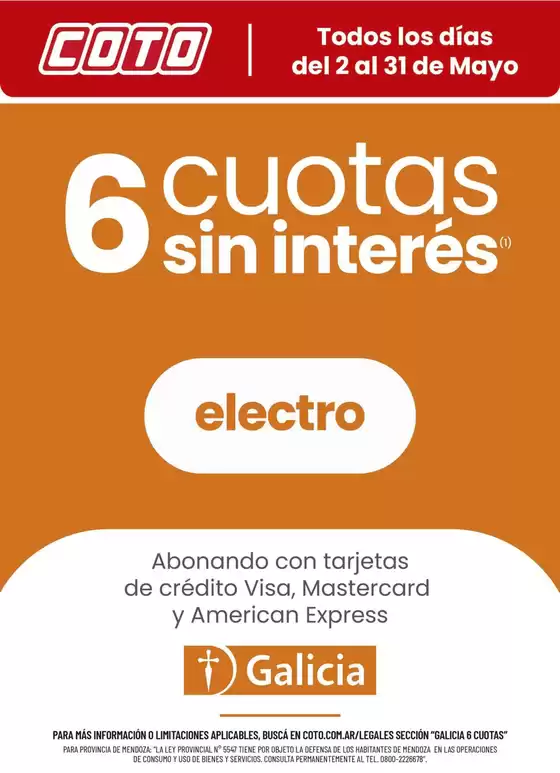 Catálogo Coto | Coto Afiche Web- Galicia | 2026-05-02T00:00:00.000Z - 2026-05-31T00:00:00.000Z
