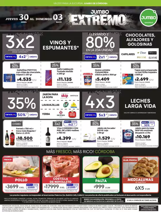 Catálogo Jumbo | Ofertas | Córdoba | 2026-04-30T00:00:00.000Z - 2026-05-03T00:00:00.000Z