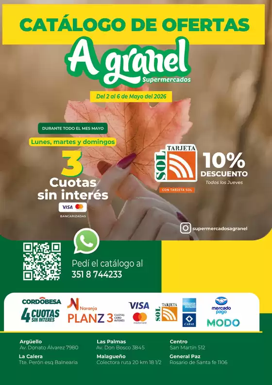 Catálogo Supermercados A Granel | Catálogo de ofertas | 2026-05-04T00:00:00.000Z - 2026-05-06T00:00:00.000Z