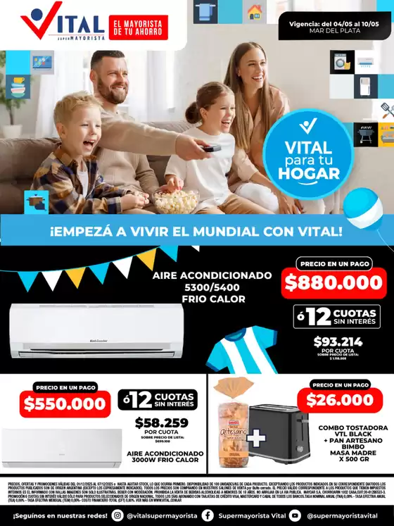 Catálogo Supermayorista Vital | Descuentos y promociones | 2025-12-01T00:00:00.000Z - 2026-07-12T00:00:00.000Z