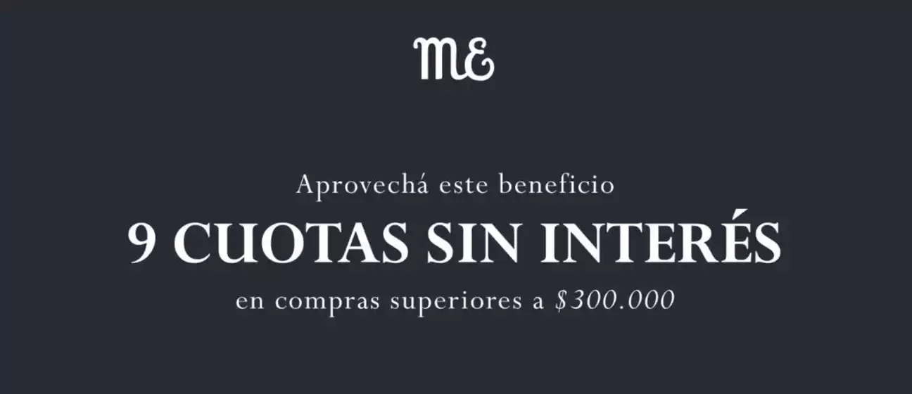 Catálogo Magdalena Esposito | Promocion! 9 cuotas sin interes | 2026-05-04T00:00:00.000Z - 2026-05-19T00:00:00.000Z