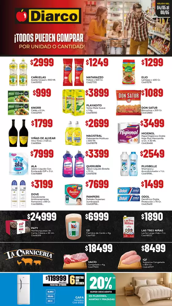 Catálogo Diarco en San Miguel (Buenos Aires) | OFERTAS TDF | 2026-05-04T00:00:00.000Z - 2026-05-08T00:00:00.000Z