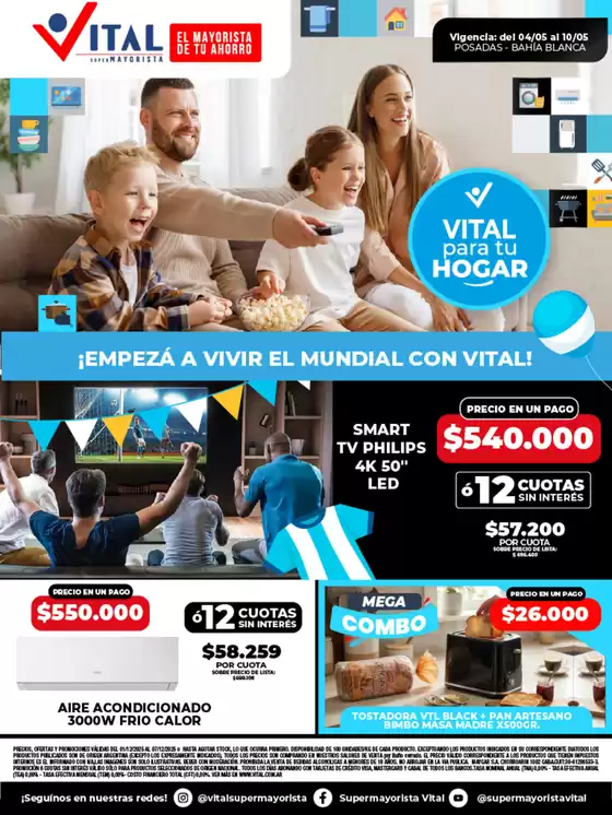 Catálogo Supermayorista Vital | Ofertas exclusivas para nuestros clientes | 2026-05-04T00:00:00.000Z - 2026-05-10T00:00:00.000Z
