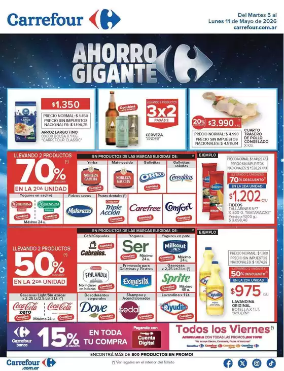 Catálogo Carrefour | Carrefour Hiper 05 Mayo | 2026-05-05T00:00:00.000Z - 2026-05-12T00:00:00.000Z