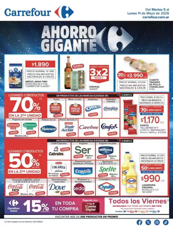 Catálogo Carrefour | Carrefour Hiper 05 Mayo | 2026-05-05T00:00:00.000Z - 2026-05-12T00:00:00.000Z