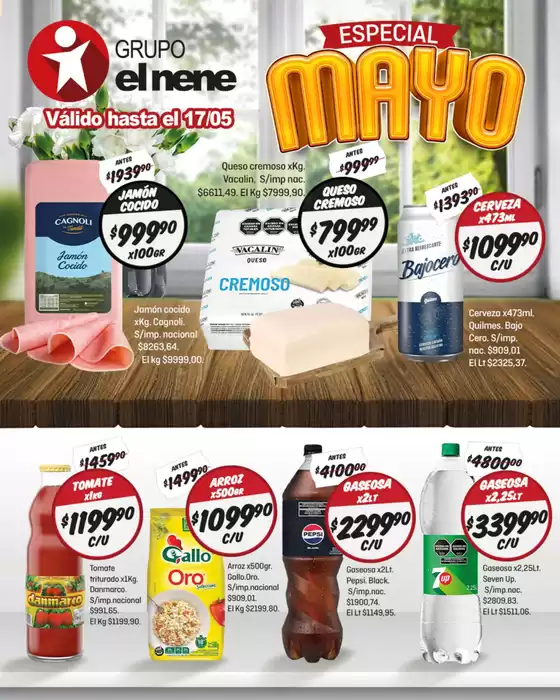 Catálogo El Nene | Nuestras mejores ofertas para ti | 2026-05-05T00:00:00.000Z - 2026-05-17T00:00:00.000Z