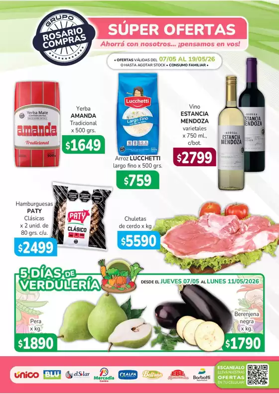 Catálogo Beltrán Supermercados en Monte Grande (Buenos Aires) | Ofertas Beltrán Supermercados | 2026-05-07T00:00:00.000Z - 2026-05-19T00:00:00.000Z
