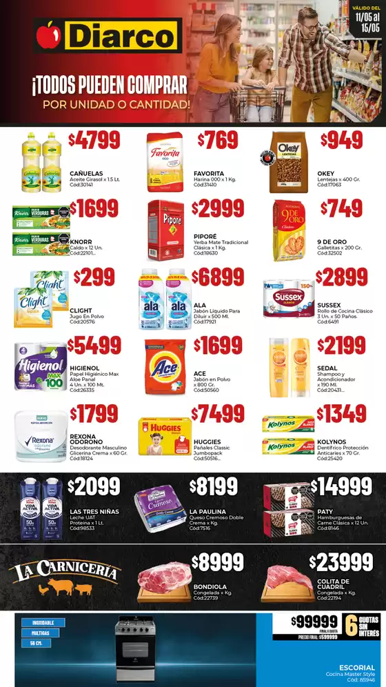 Catálogo Diarco | OFERTAS TDF | 2026-05-11T00:00:00.000Z - 2026-05-15T00:00:00.000Z