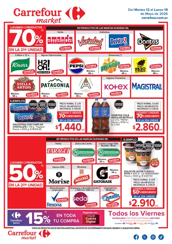 Catálogo Carrefour Market | Market Paraná y Concordia | 2026-05-12T00:00:00.000Z - 2026-05-19T00:00:00.000Z