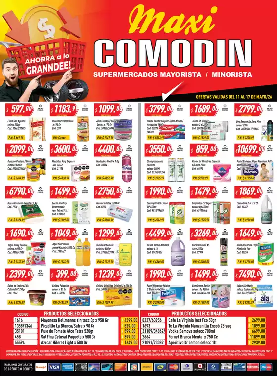 Catálogo Supermercados Comodin | 2030259 | 2026-05-11T00:00:00.000Z - 2026-05-17T00:00:00.000Z