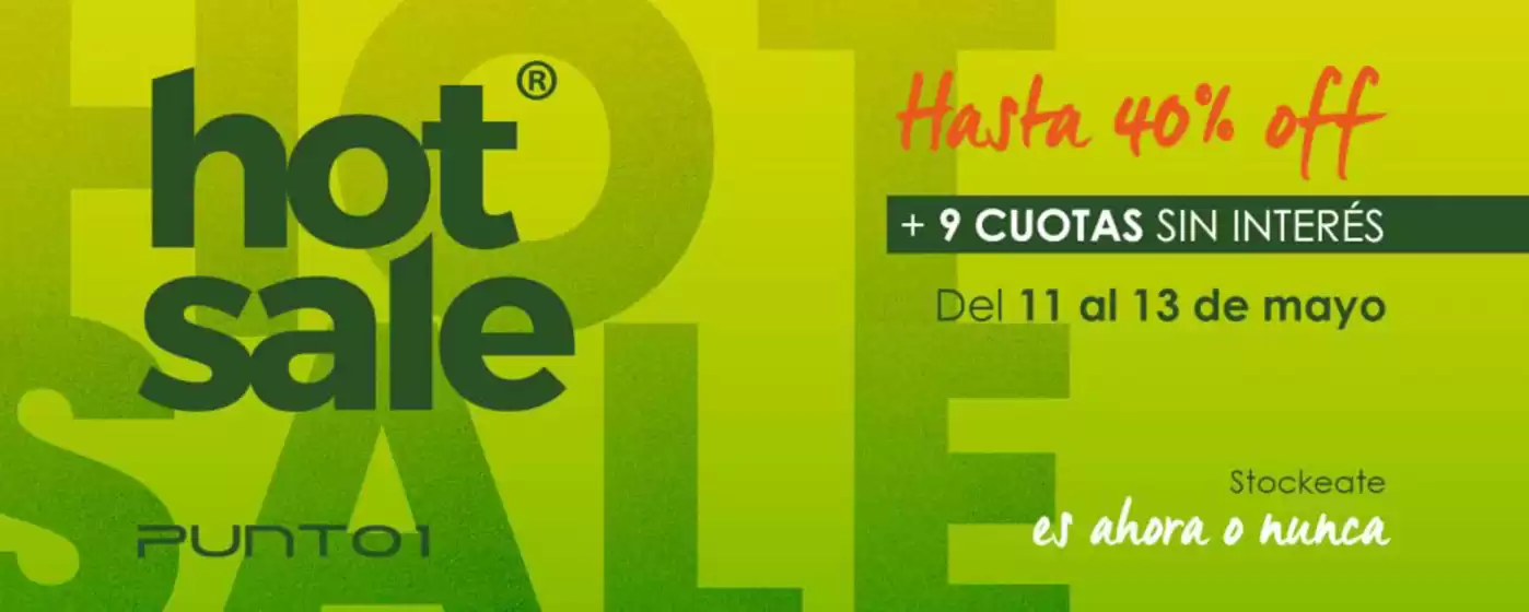 Catálogo Punto 1 | Hot Sale! | 2026-05-13T00:00:00.000Z - 2026-05-13T00:00:00.000Z