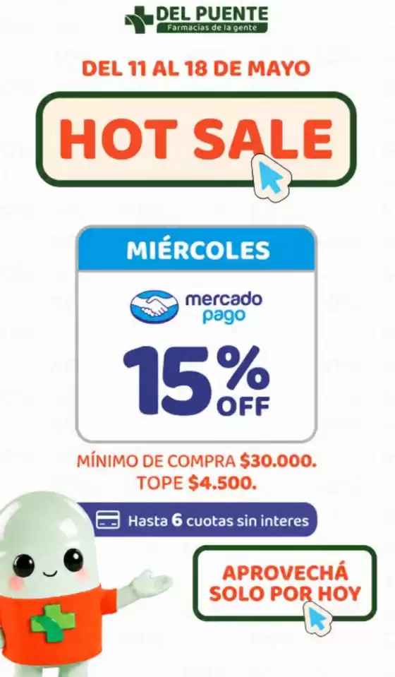 Catálogo Farmacia Del Puente en Lanús | Hot Sale! | 2026-05-13T00:00:00.000Z - 2026-05-18T00:00:00.000Z