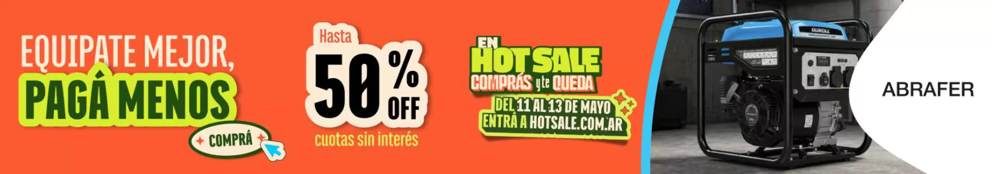 Catálogo Abrafer en Luis Guillón | Hasta 50% off | 2026-05-13T00:00:00.000Z - 2026-05-13T00:00:00.000Z