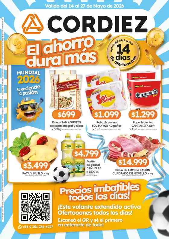 Catálogo Cordiez en Luján (Buenos Aires) | Ofertas Cordiez | 2026-05-14T00:00:00.000Z - 2026-05-27T00:00:00.000Z