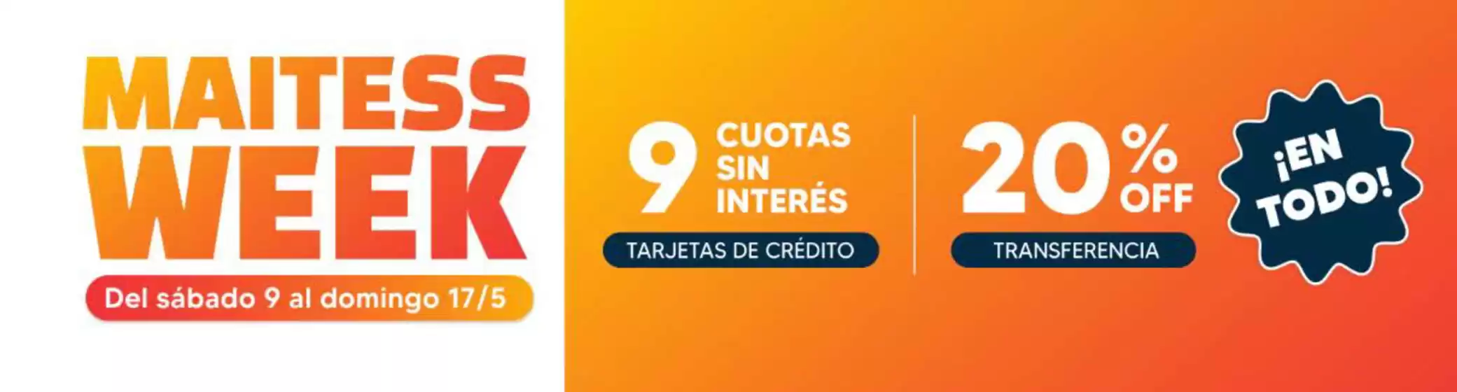 Catálogo Maitess | Promocion! | 2026-05-14T00:00:00.000Z - 2026-05-17T00:00:00.000Z