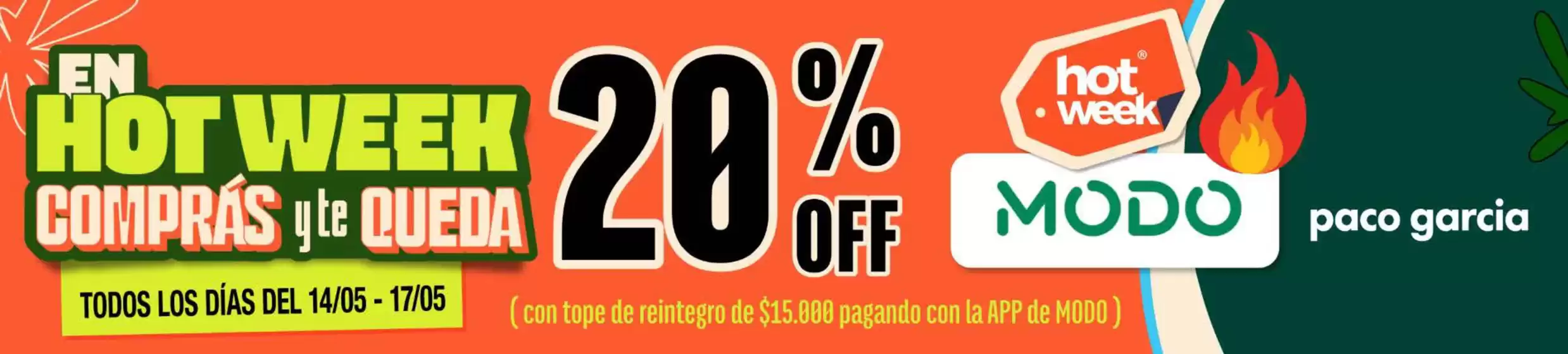 Catálogo Paco Garcia en General Pacheco | Hot Week! | 2026-05-15T00:00:00.000Z - 2026-05-17T00:00:00.000Z